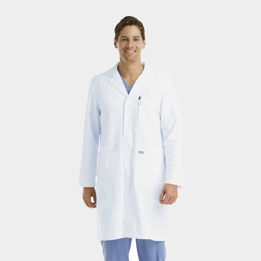 5871_Front.jpg Men's Lab Coat | 5871 - Cincy Scrubs