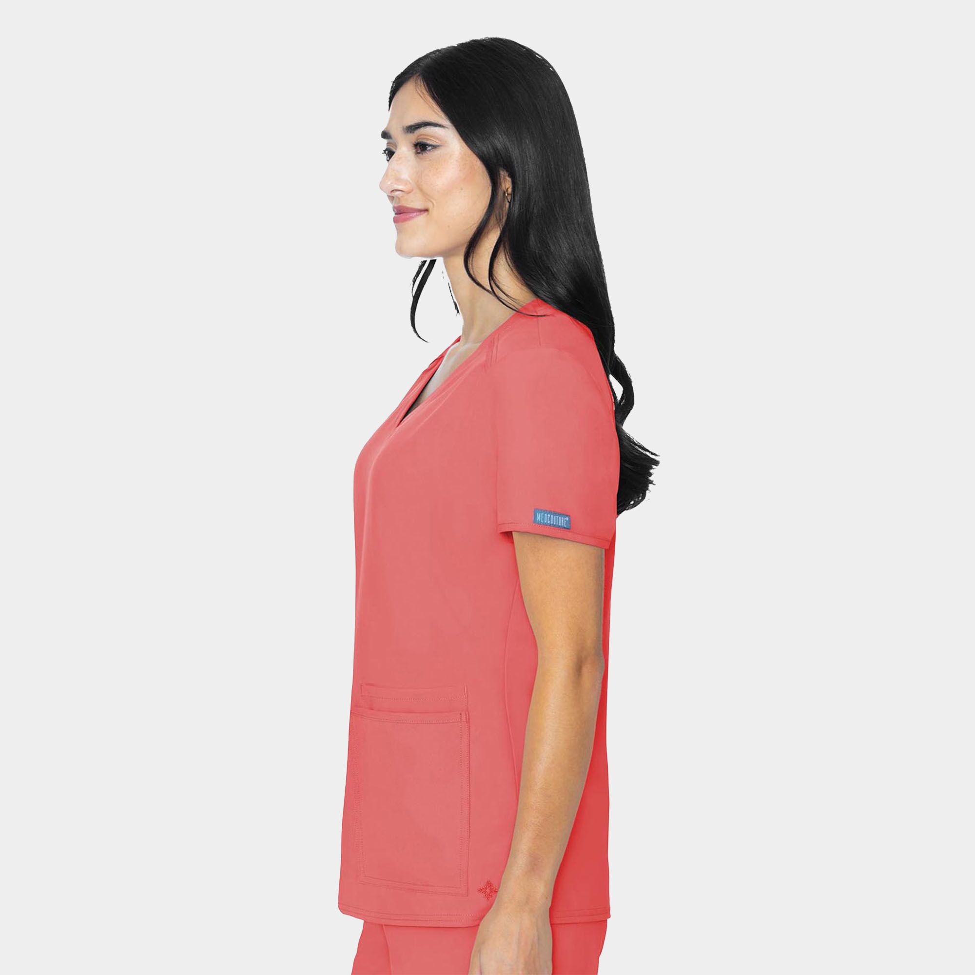 MC-Insight-3-Pocket-Top-MC2411_CRAL_Top-Sleeve.jpg MC Insight 3 Pocket Top | MC2411 - Cincy Scrubs