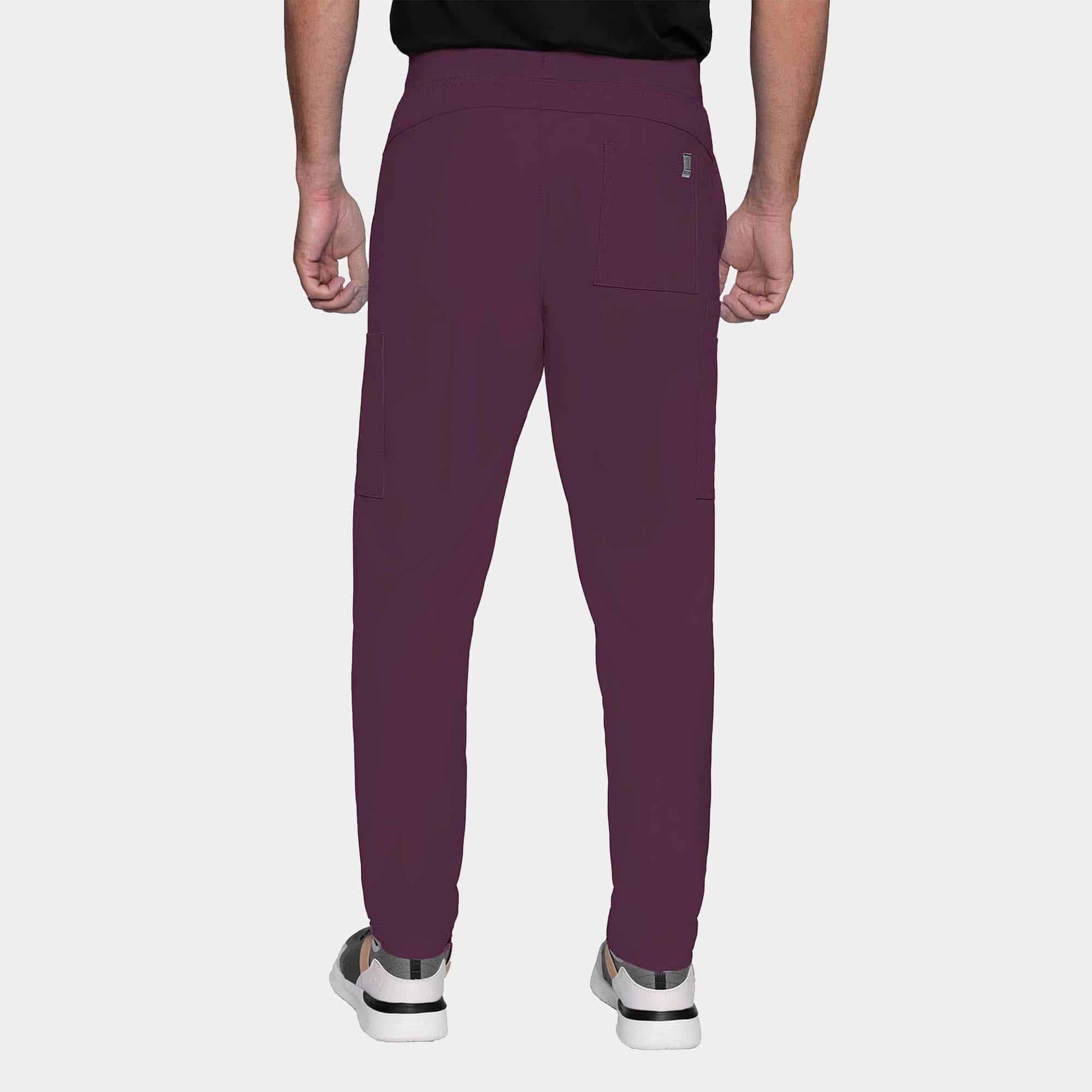 Rothwear-Insight-Straight-Leg-Pant-MC2772_WINE_Back.jpg Rothwear Insight Straight Leg Pant Short Length | MC2772S - Cincy Scrubs