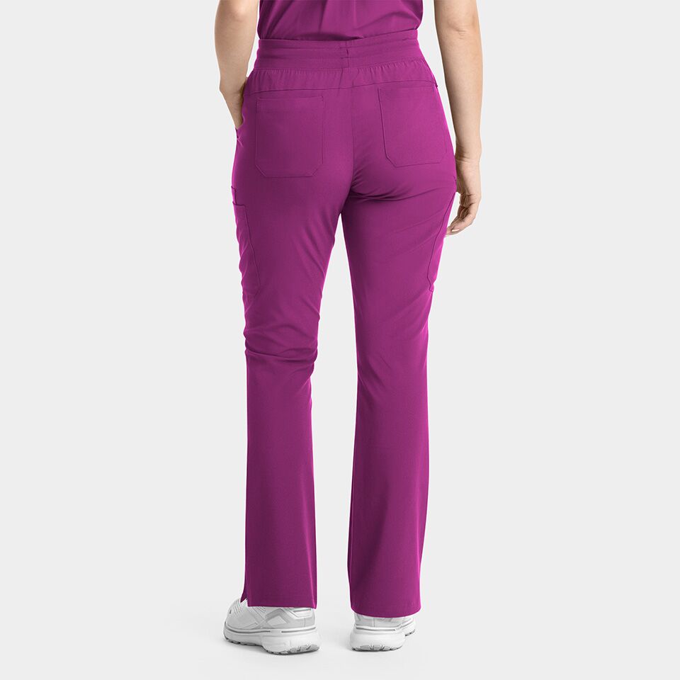 Epic-by-IRG_9813-WomensYogaWaistbandFlarePant-Razzleberry-RAZZ-02-IRG-Scrubs Women's Yoga Waistband Flare Pant | 9813 - Cincy Scrubs