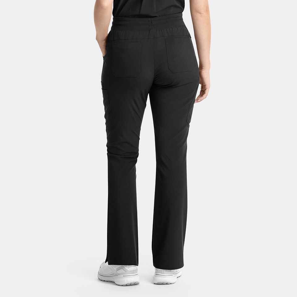 Epic-by-IRG_9813-WomensYogaWaistbandFlarePant-Black-BLK-02-IRG-Scrubs