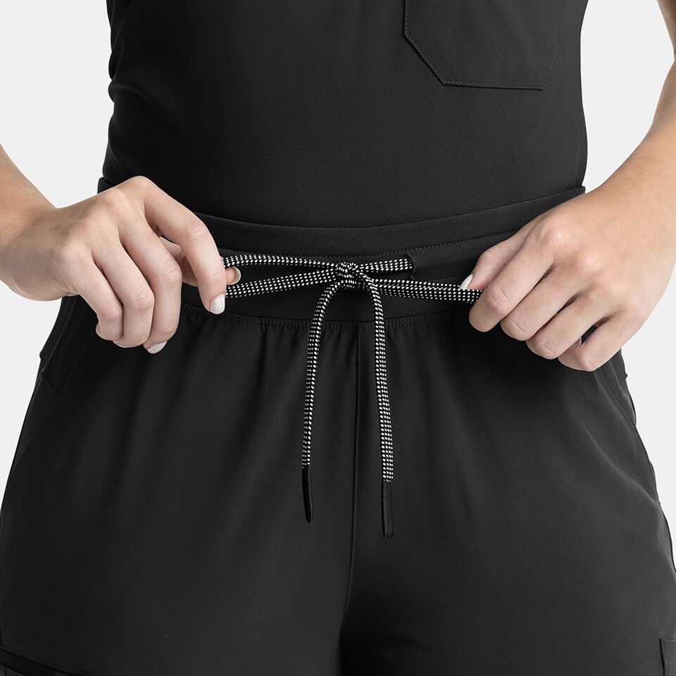 Epic-by-IRG_9813-WomensYogaWaistbandFlarePant-Black-BLK-04-IRG-Scrubs