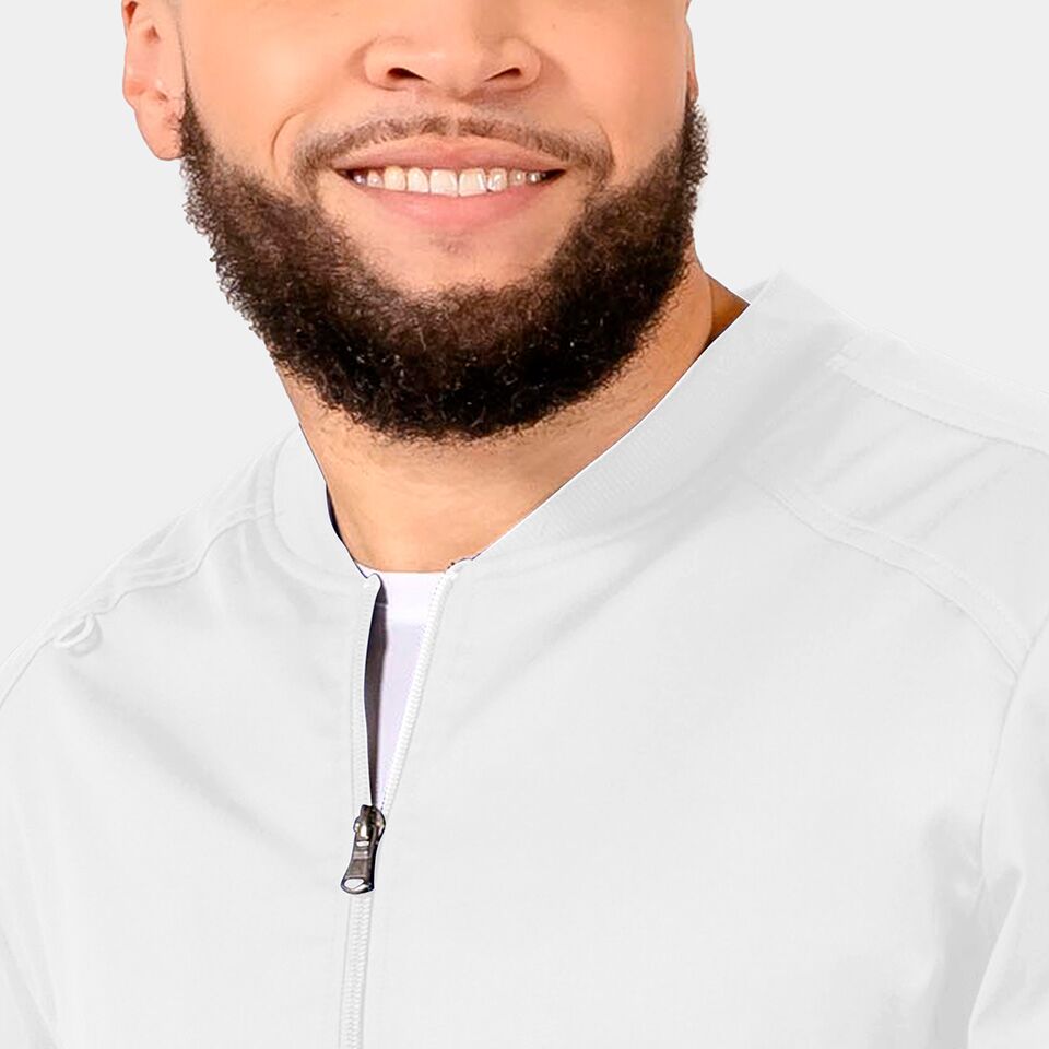 Edge-by-IRG_2861-MensZipJacket-White-WHT-03-IRG-Scrubs.jpeg Men's Zip Jacket | 2861 - Cincy Scrubs
