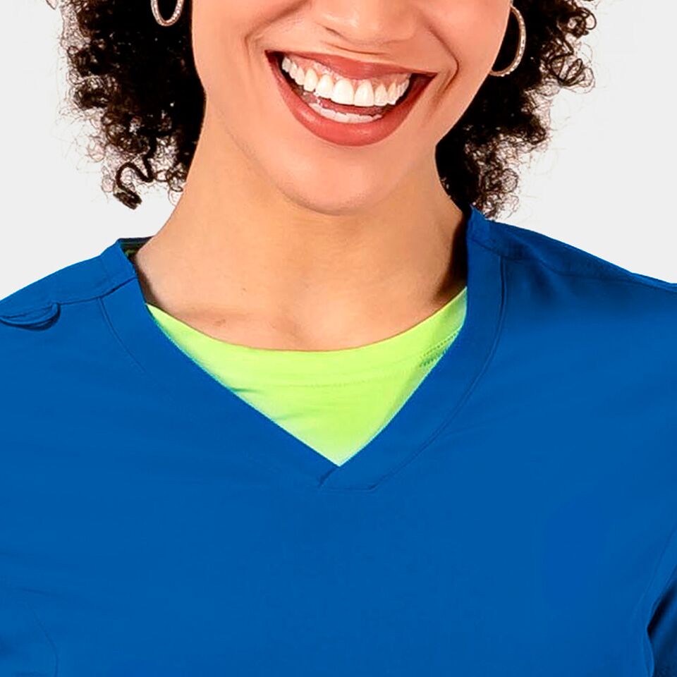 Epic-by-IRG_4801-WomensV-NeckTop-RoyalBlue-RYL-03-IRG-Scrubs Women's V-Neck Top | 4801 - Cincy Scrubs