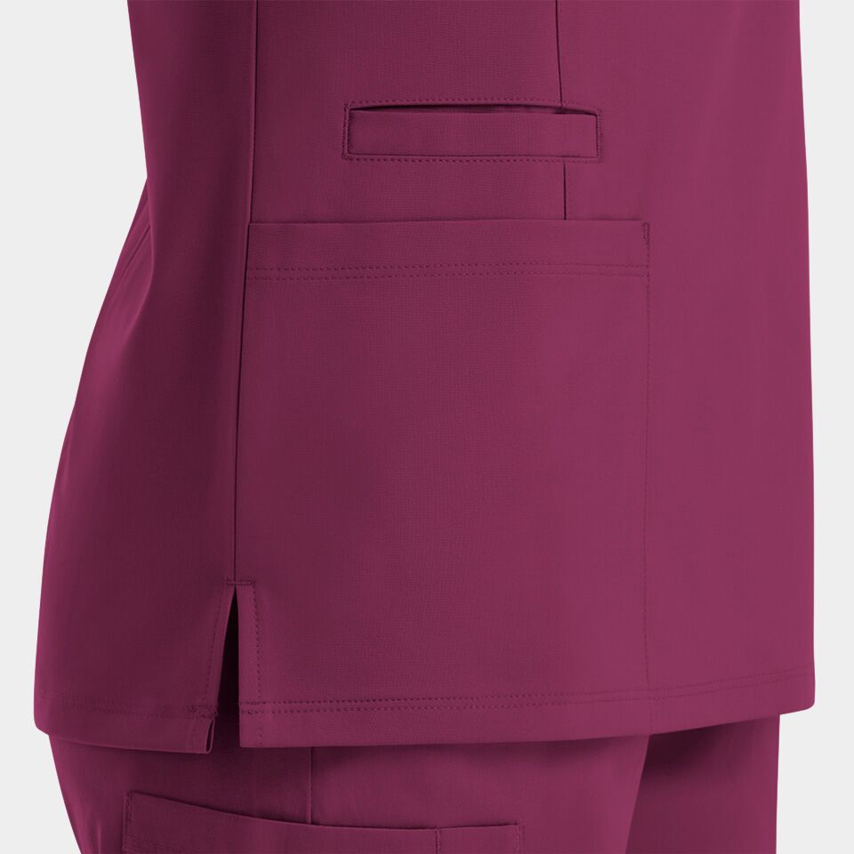 Women's Double V-Neck Top | 5001 - Image 3