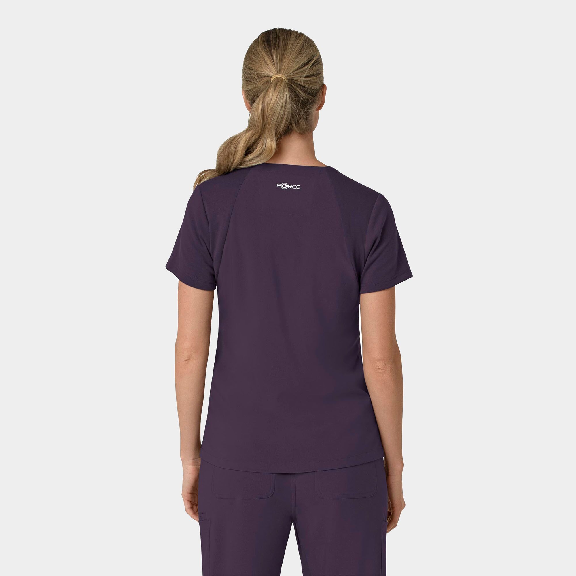 Women's Flex Panel V-Neck Scrub Top | C13210 - Image 2