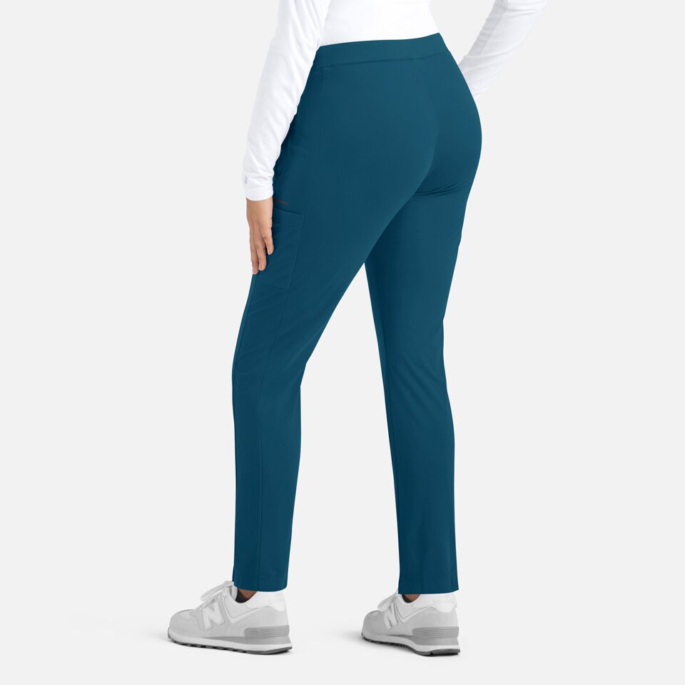 Focus-by-Maevn_60301-WomensMidRiseTaperedPant-CaribbeanBlue-CRB-02-Maevn-Scrubs.jpg Women's Mid Rise Tapered Pant | 60301 - Cincy Scrubs